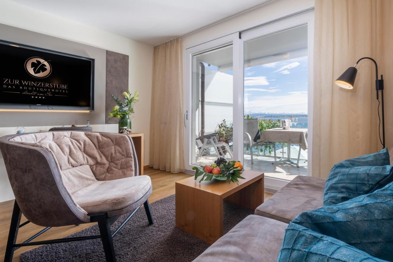 Boutiquehotel Zur Winzerstube - Adults Only Hagnau Kültér fotó